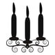 thumbnail image 1 of Decomural Triple Tier Candle Christmas WS-15162, 1 of 2