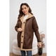 thumbnail image 1 of Chaqueta Abrigo Mujer Largo Interior Chiporro Tendencia Moda 7586, 1 of 4