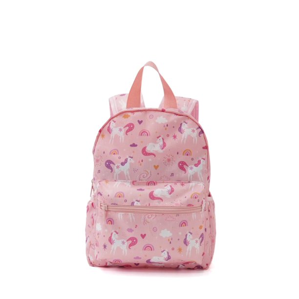 Girls Casual Cute Cartoon Unicorn Print Adjustable Kids Backpack Kids School Bag Student Backpack