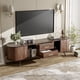 thumbnail image 2 of Mid-Century Modern TV Stand for 80" TV, Entertainment Center with Storage for Living Room, Bedroom, Media Console Table with 2 Drawers, 2 of 3