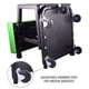 thumbnail image 3 of Taburete rodante OEMTOOLS 300 lb con asiento de vinilo y 5 ruedas giratorias, 3 of 7
