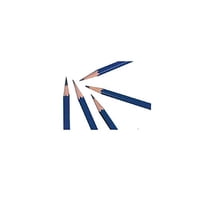 Lápiz De Dibujo General'S Hexagonal 2B De Punta Fina, Negro (Paquete De 12)