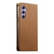 thumbnail image 2 of Funda Tipo Cartera de Cuero Sintético para Samsung Galaxy A54 5G Bloqueo RFID, con Ranuras para Tarjetas y Bolsillo para Efectivo, Cierre Magnético Fuerte Marrón, 2 of 6