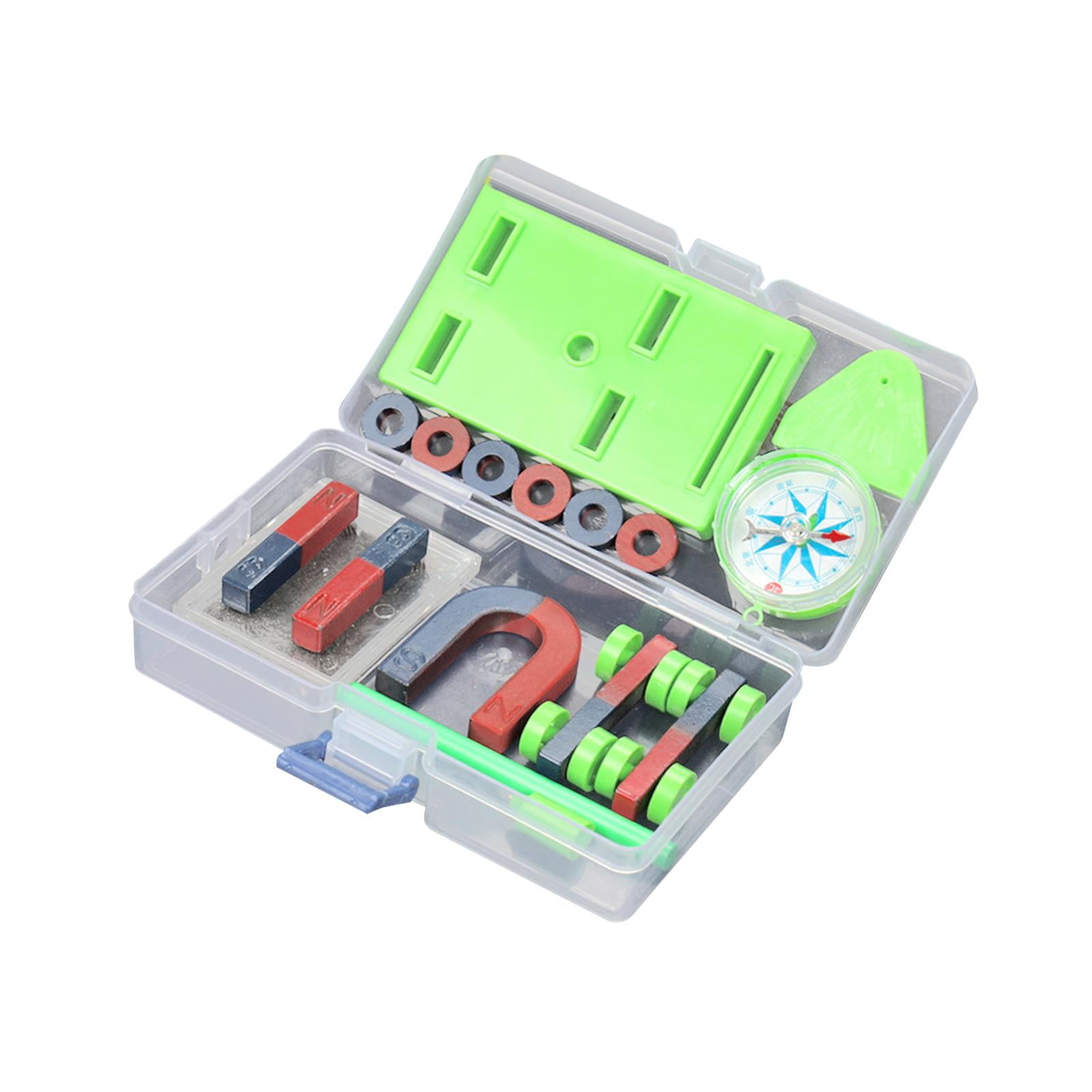 Magideal - Kit De Imanes De Ciencia Física Herramientas De Experimento Para Estudiantes Profesores