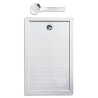 Taumm - Receptáculo Plato Ducha 120X70 Cm Fibra De Vidrio