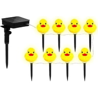 Xinqihang - Luces Solares Para Jardín | Luces Led Decorativas Con Forma De Pato - Guirnalda De Luces Solares Led Reutilizables Waterprode Para Patio, Calle, Jardín Y Terraza