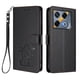 thumbnail image 1 of Funda Volteable tipo Billetera con Correa para Infinix GT 20 Pro 5G, Negro, 1 of 6