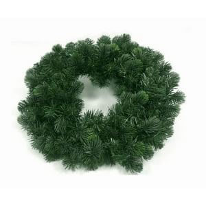 Corona De Pino Navideña Decorada 50Cm Corel