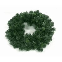 Corona De Pino Navideña Decorada 50Cm Corel