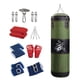 thumbnail image 4 of Bolsa Sin Llenar Protectores De Manos Saco De Boxeo Rellenable Para Gimnasio En Casa Adultos Taekwondo Verde 100 Cm, 4 of 5