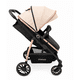 thumbnail image 2 of Coche Cuna Travel System Aureo Isofix Gold Beige Bebesit, 2 of 3