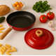 thumbnail image 3 of Juego De Batería Wok Olla Sartén 5 Piezas Roca Volcánica, 3 of 8