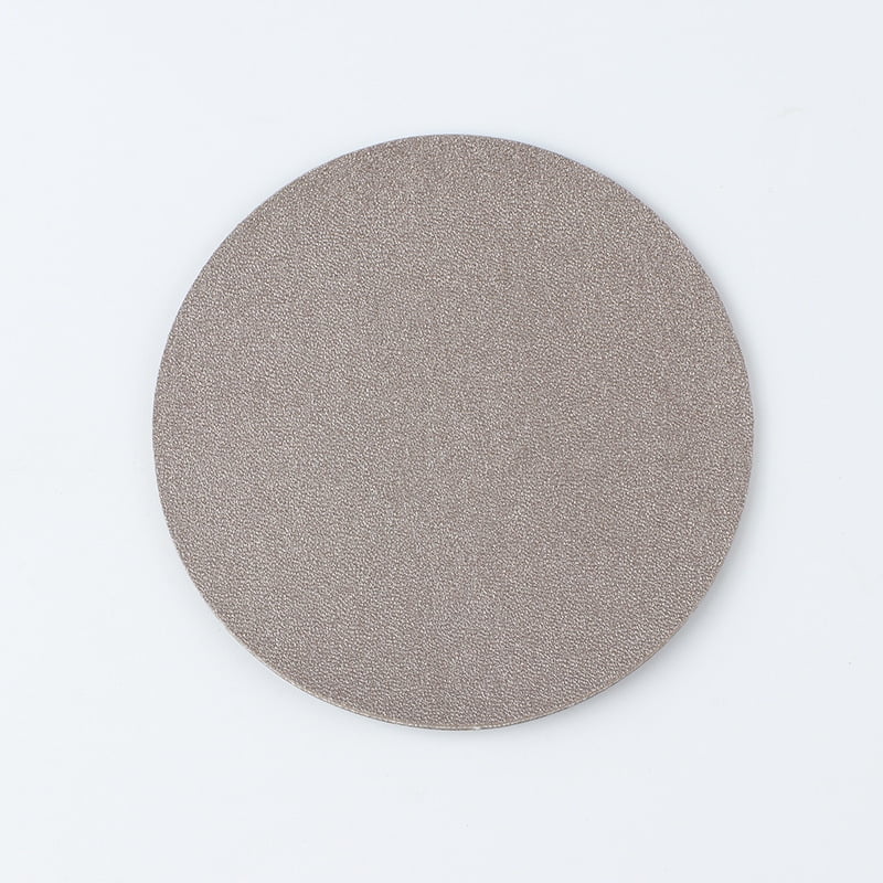 Xmhytop Juego De 10 Posavasos Redondos De Piel Suave - Ideal Para Tazas, Mesas De Madera Y Decoración Hogar, 4 Pulgadas, Gris Oscuro