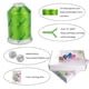 thumbnail image 2 of Kit de hilos de bordar Simthread de 120 colores, 550 yardas, calibre 40, 2 of 7