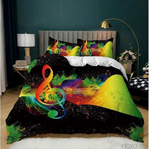 LGBT Rainbow Quilt Duvet Cover Set Bedclothes Bedroom Decor Bedding3-Piece Bedding Set