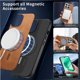 thumbnail image 4 of Magnetic Slim Case for Honor X8B with Camera Guard & Anti-Scratch Back Brown, 4 of 6