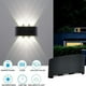 thumbnail image 1 of Aplique Negro Luz Calida Lineal Triple Aluminio 6W Lau, 1 of 3