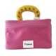 thumbnail image 1 of Bolsa De Almacenamiento De Cosméticos Organizador De Maquillaje Para Viajes De Negocios Cepillo De Maquillaje Rosa L, 1 of 3
