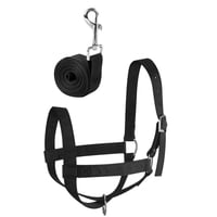 Magideal - Halter Nylon Bull Herramientas De Suministro De Brida Al Aire Libre Con 3 M Traction Rope Halter Para Caballos Para Cacería Accesorios Para M