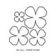 thumbnail image 5 of Flores Troqueladas Para Álbumes De Recortes Duraderas, 5 of 5