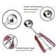 thumbnail image 3 of Juego de cucharas para galletas, cuchara para helado, cuchara para galletas para hornear, cuchara para galletas de acero inoxidable para hornear, 3 of 5