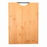 Wakeshome - Tabla De Cortar De Madera Bambú Carne Y Verduras Picoteo 36X26Cm