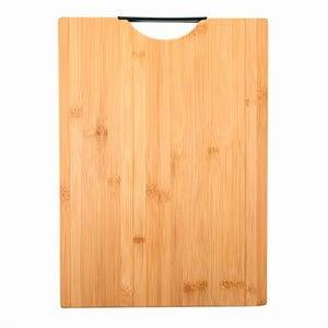 Wakeshome - Tabla De Cortar De Madera Bambú Carne Y Verduras Picoteo 38X28Cm
