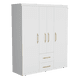 thumbnail image 1 of Closet 4 Puertas 2 Cajones Fm-023b - Blanco, 1 of 8