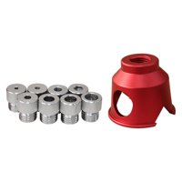 Magideal - Jig De Ejercicio De Carpintería De Perforación De Agujeros Verticales Con 8 Tornillos De Perforación Herramientas De Baile De Agujeros Para Muebles De