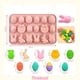 thumbnail image 3 of Pack X4 moldes de silicona Pascua 18cav Moldes De Chocolate Conejito, 3 of 10