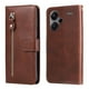 thumbnail image 1 of Funda con Cremallera para Xiaomi Redmi Note 13 Pro Plus 5G, Carcasa Cartera de Cuero PU con Soporte y Tarjetero, 1 of 6