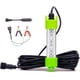 thumbnail image 1 of 45W DC 12V IP68 Impermeable Aluminio Brillante LED Cebo Muelle Sumergible Luz de Pesca Submarina Atrayentes para Snook Crappie por la Noche（25 ft Cable, Clips+enchufe Cargador de Auto, Verde）, 1 of 6