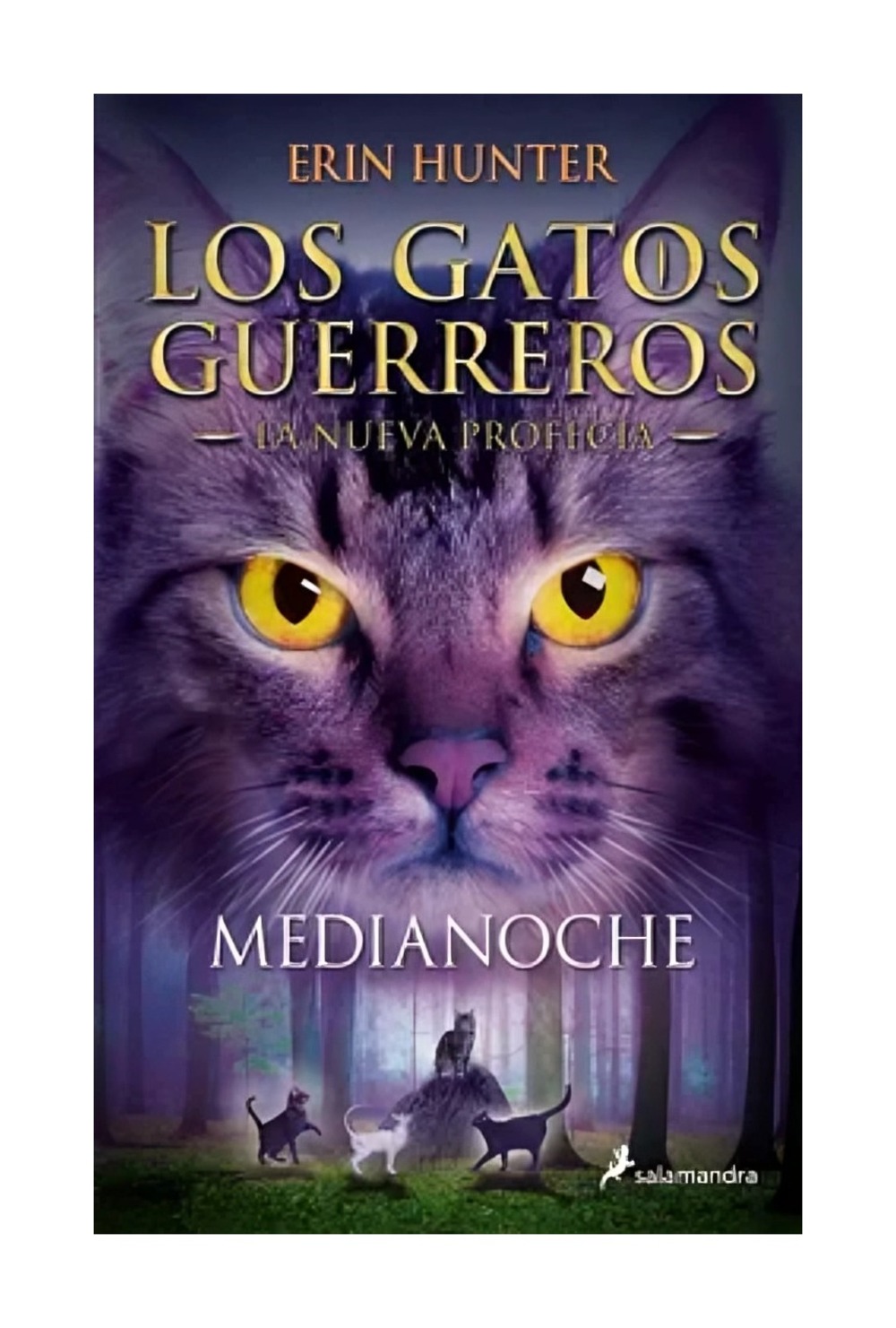 Salamandra Infantil Y Juvenil - Medianoche (Los Gatos Guerreros La Nueva Profecía 1) 70