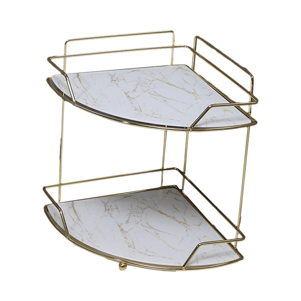 Cesta De Ducha De Esquina En Forma De Abanico Suave Sin Perforaciones Para Baño Cocina Hotel 2 Capas