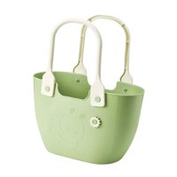 Magideal - Canasta De Organizador De Ducha, Contenedor De Almacenamiento, Basura De Baños De Bañera De Baño Bin Organizador De Almacenamiento Para Baño Para Baño Verde