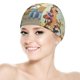 thumbnail image 5 of Open Season: Llamada de la naturaleza Gorro de Natación de Licra, Gorro de Baño de Tela Cómoda, Gorro Elástico Antideslizante para Hombres, Mujeres y Niños, 5 of 6