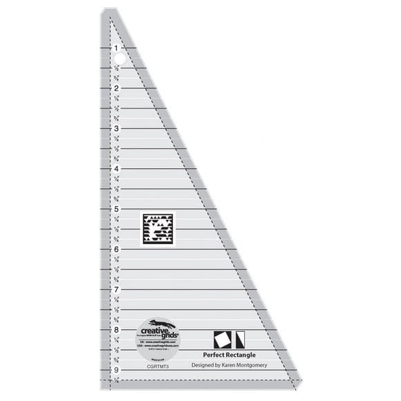 Regla Creative Grids 24 cm Rectángulo Perfecto CGRTMT3
