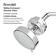 thumbnail image 2 of Filtro de ducha Brondell VivaSpring Compact Pulido Cromo, 2 of 8