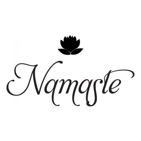 Rienda Libre Graphics - Decomural Namaste Lotus Flower Ws-44123