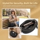 thumbnail image 5 of Bolso bandolera mujer EMMAFY impermeable tela Oxford cintura ajustable correa hombro viaje trabajo, 5 of 6