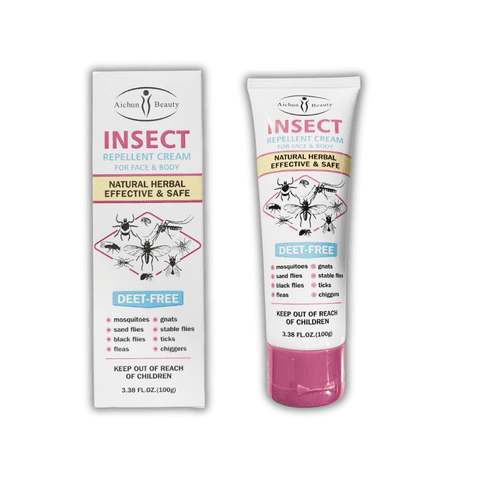 Aichun Beauty - Crema Repelente De Insectos Para Rostro Y Cuerpo 100G
