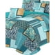 thumbnail image 3 of Cubrecama Quilt reversible Elegante y liviano 2 plazas y media, 3 of 4