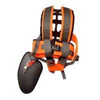 Magideal - Correa De Hombro Para Recortadora, Arnés De Hombro Doble, Ajustable, Cómodo Y Acolchado Para Cortadora De Césped, Desbrozadora De Hilo, Desbrozadora.