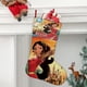 thumbnail image 2 of Elena de Avalor Tema: Calcetines de Navidad, fino lino blanco para colgar en escaleras y chimenea, decoración navideña para el hogar, regalo de Navidad. 45cm × 32cm, 2 of 5