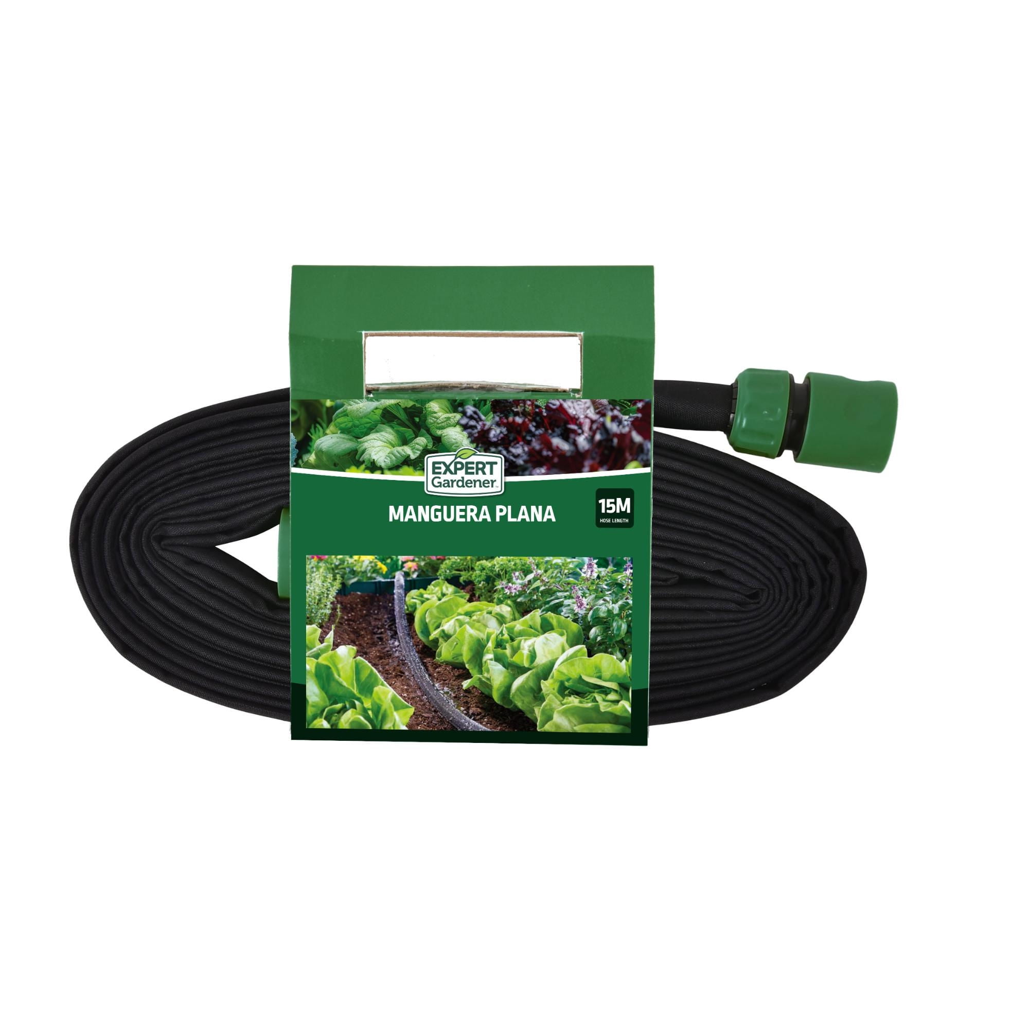 Manguera 15mt Plana, 1 Unidad Expert Gardener