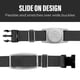 thumbnail image 4 of Collar para perro Pup Culture Pequeño Gris con soporte para AirTag, 4 of 6