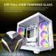 thumbnail image 2 of Funda para PC Antec C5 ARGB blanca, 7 ventiladores de 120 mm, tipo C 3.2 Gen 2, 2 of 9