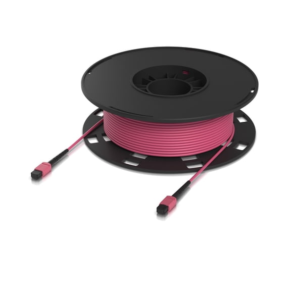 UI 60mt MPO-MPO 12-Fibras Type-B OM4 Multimodo MM Jumper Fibra LSZH