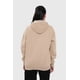 thumbnail image 3 of Polerón Mujer Oversize Print Beige - ll, 3 of 4