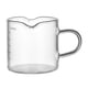 thumbnail image 4 of Café De Vidrio Que Mide La Copa De Leche Doble Boca Y Escala De Vino Taza De Onza De Café 75ml, 4 of 5